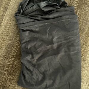 Dark grey car seat cover